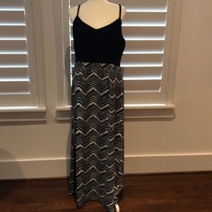 J.Crew sleeveless maxi dress